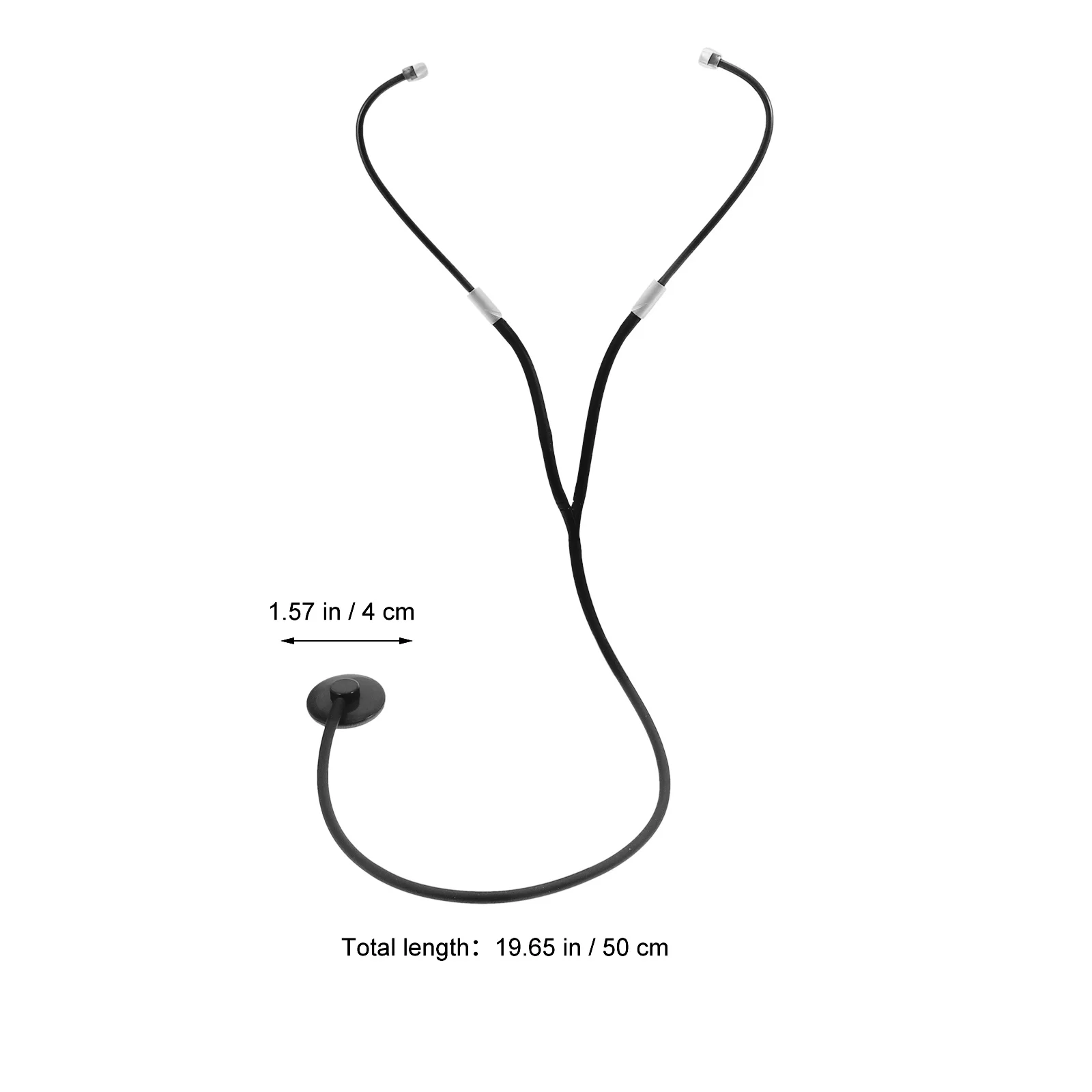 

4 Pcs Stethoscope Props Role Play Plastic Pretend Simulation Fake Toy for Adults Cute