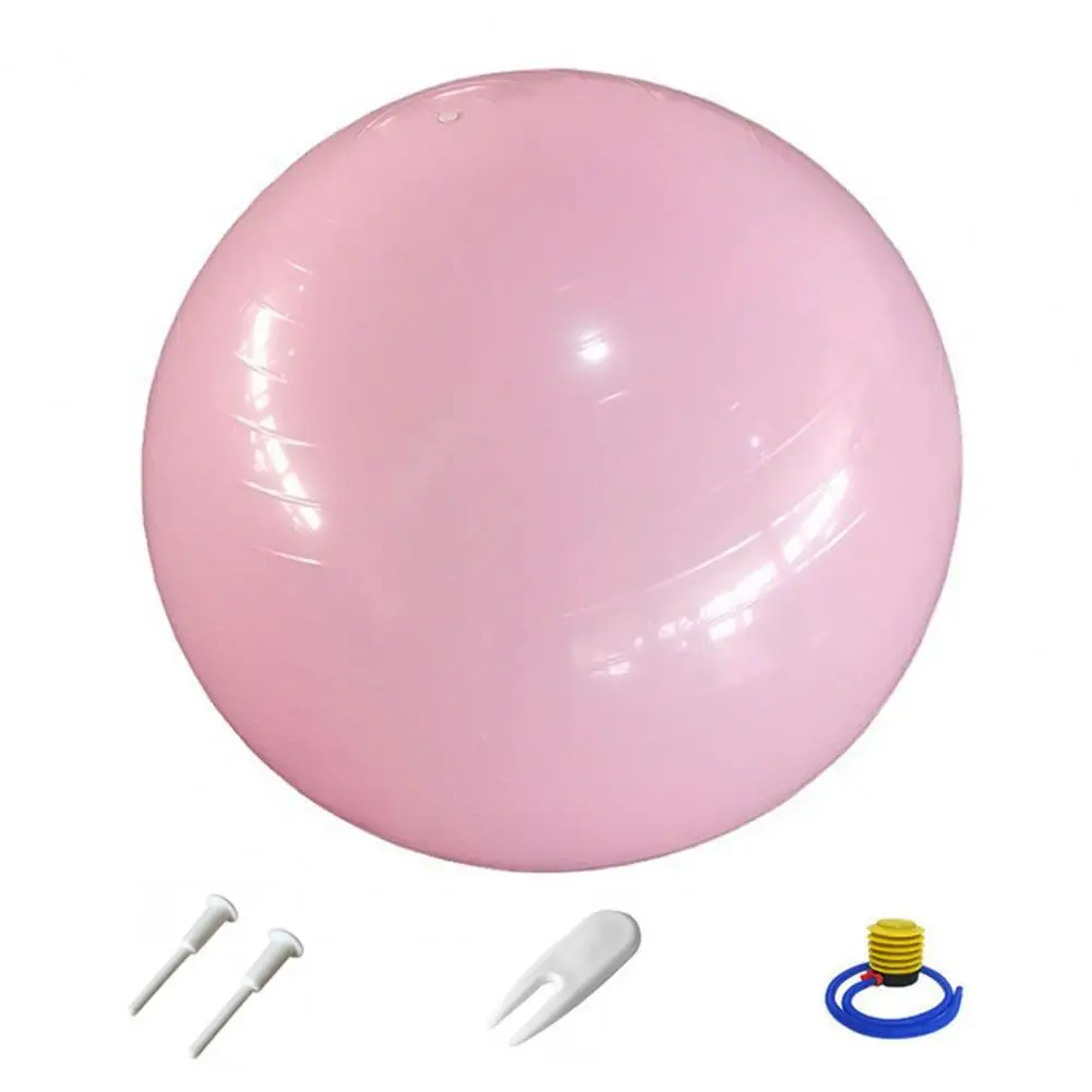 Non-slip Yoga Ball Anti-slip Yoga Ball Set with Air Pump for Physical Therapy Fitness Balance Pregnancy for Home for Kids