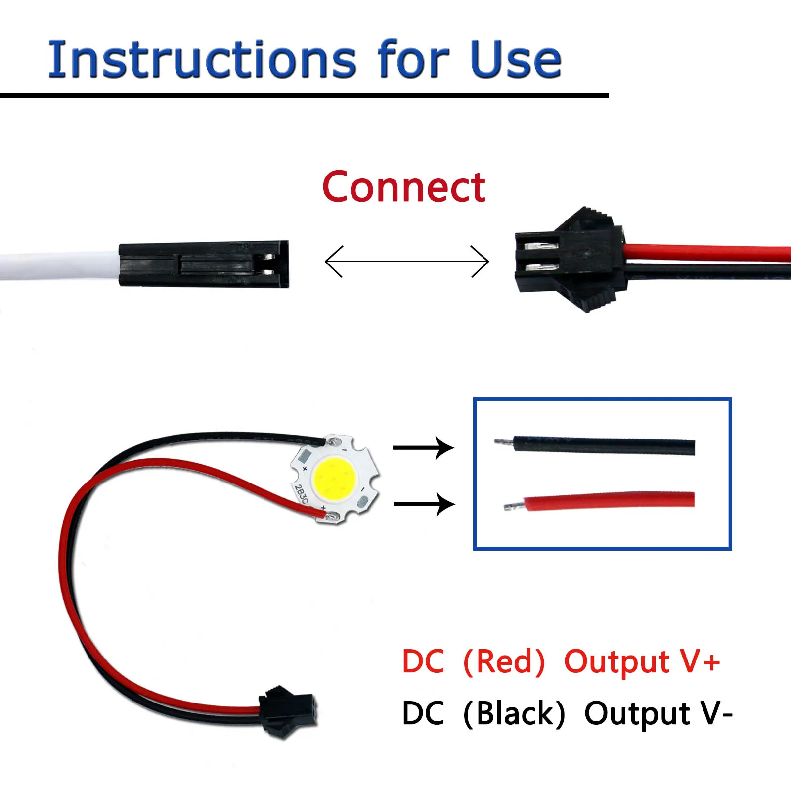 Imagem -05 - Led Chip de Solda Mais Led Driver Lâmpada Tricolor Kit Fonte de Luz Fácil Montagem para Spotlight Luz Teto Diy 3w 10