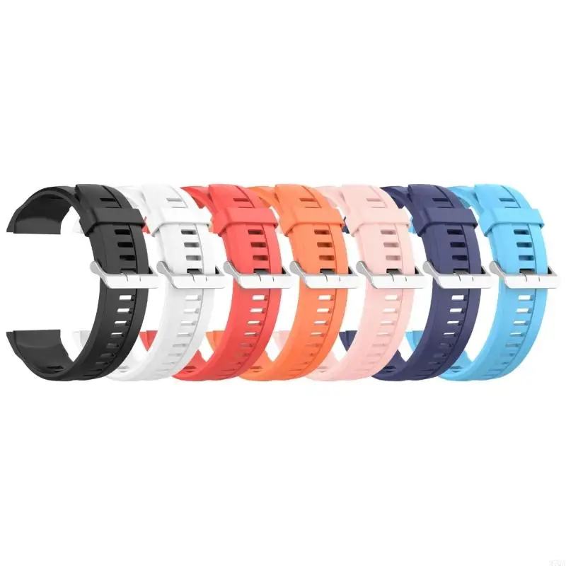 97QA Anti-scratch Silicone Band-Strap Compatible for Gt Cyber Smartwatch Bracelet Comfortable Wristband Sport Belt Waterproof