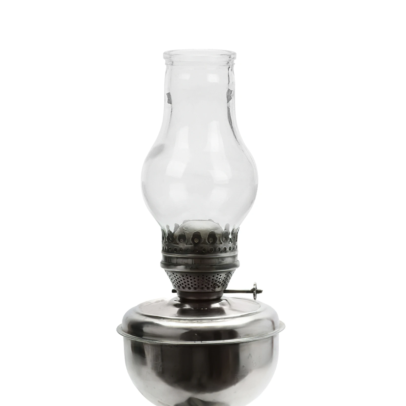 

Clear Glass Oil Lamp Shade Thickened Windproof High Temperature Resistant for Lamp Replacement Parts Home Decor