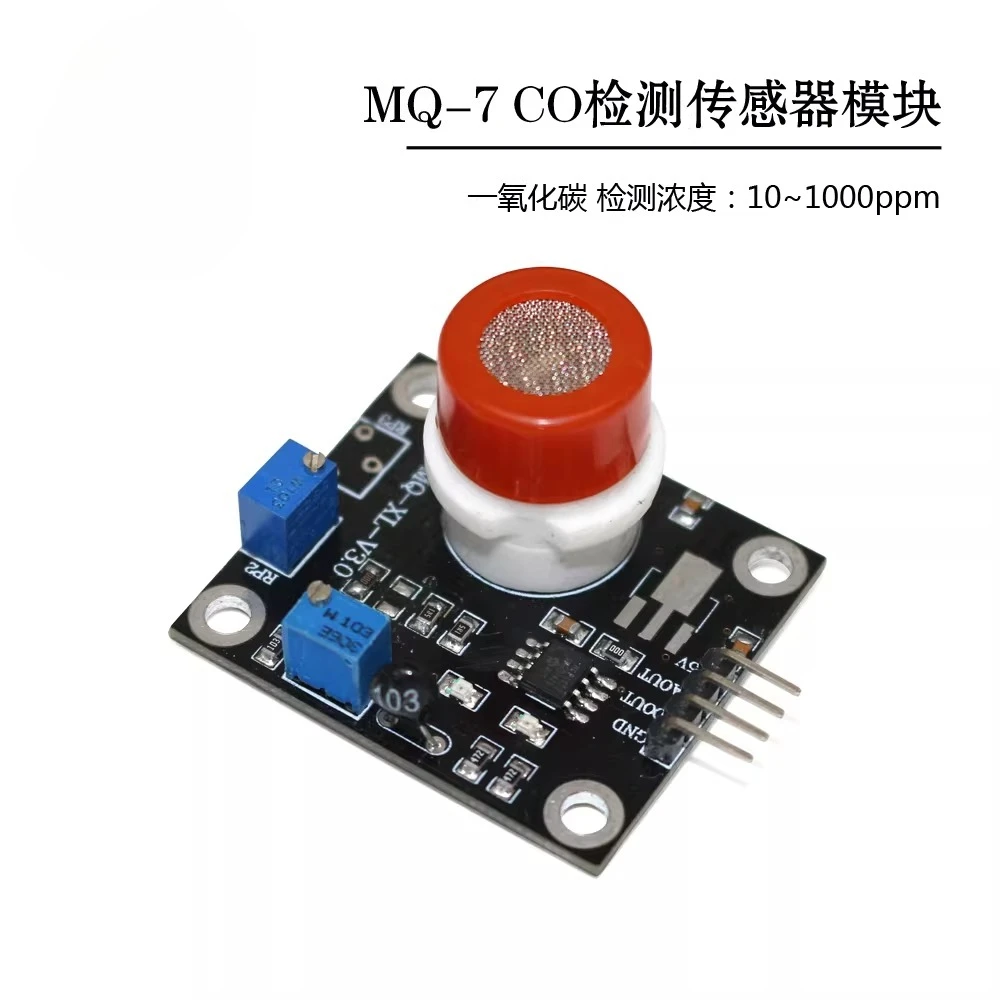 MQ7 Carbon Monoxide Sensor Module CO Gas Monitoring Qualitative Detection High Sensitivity and High Quality