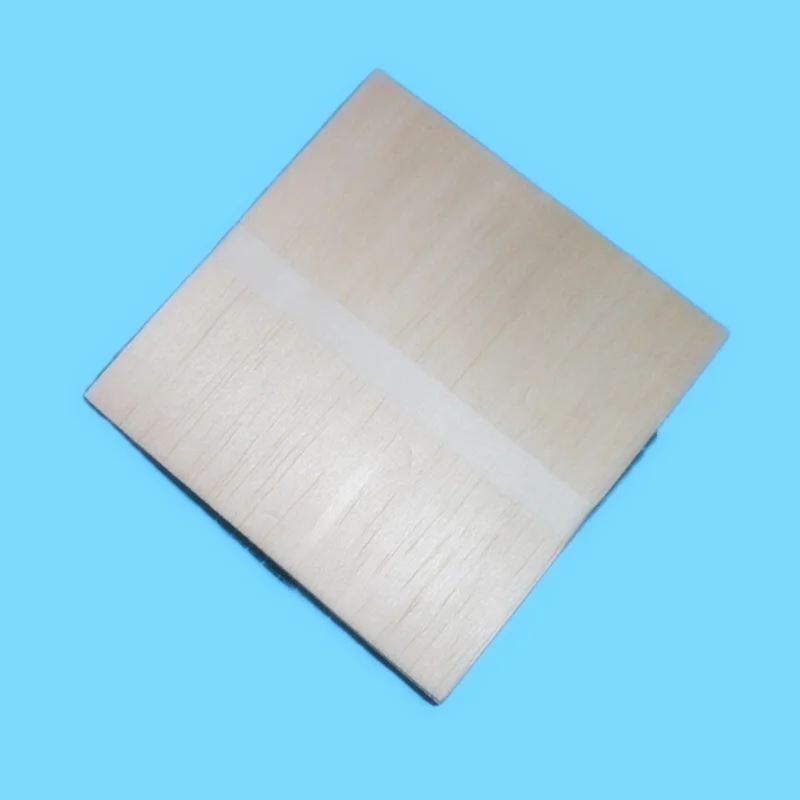 5 Pcs Balsa Wood Sheet Ply 100mm Long 100mm Wide 0.75/1/1.5/2/2.5/3/4/5mm Thick For Craft DIY Project Wood DIY Craft Accessories