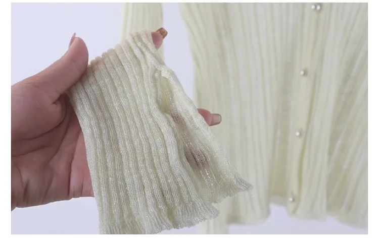New M L Solid Sweater Women Knit Top Fashion Female Cardigan Thin Summer Spring Long Sleeve Adult Jacket Clothe Ladies Candy
