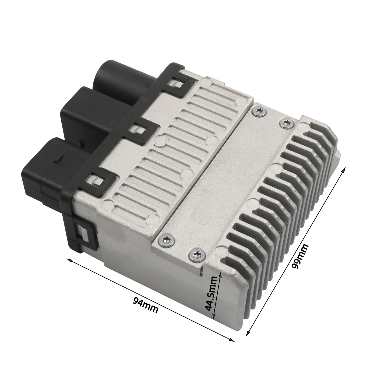 Radiator Fan Control Module Relay For V-W For Transporter T5 For Multivan Replace 7H0919506 7H0919506D Aluminum Alloy