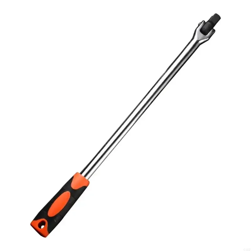 

Ergonomic Flexible Head Socket Wrench with Drive Joint Handle Breaker Bar Tool for Professional Garages Car Repairs