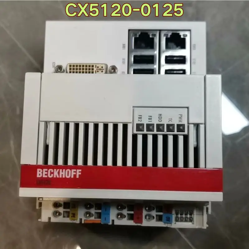 

Second-hand PLC module CX5120-0125 function test is normal