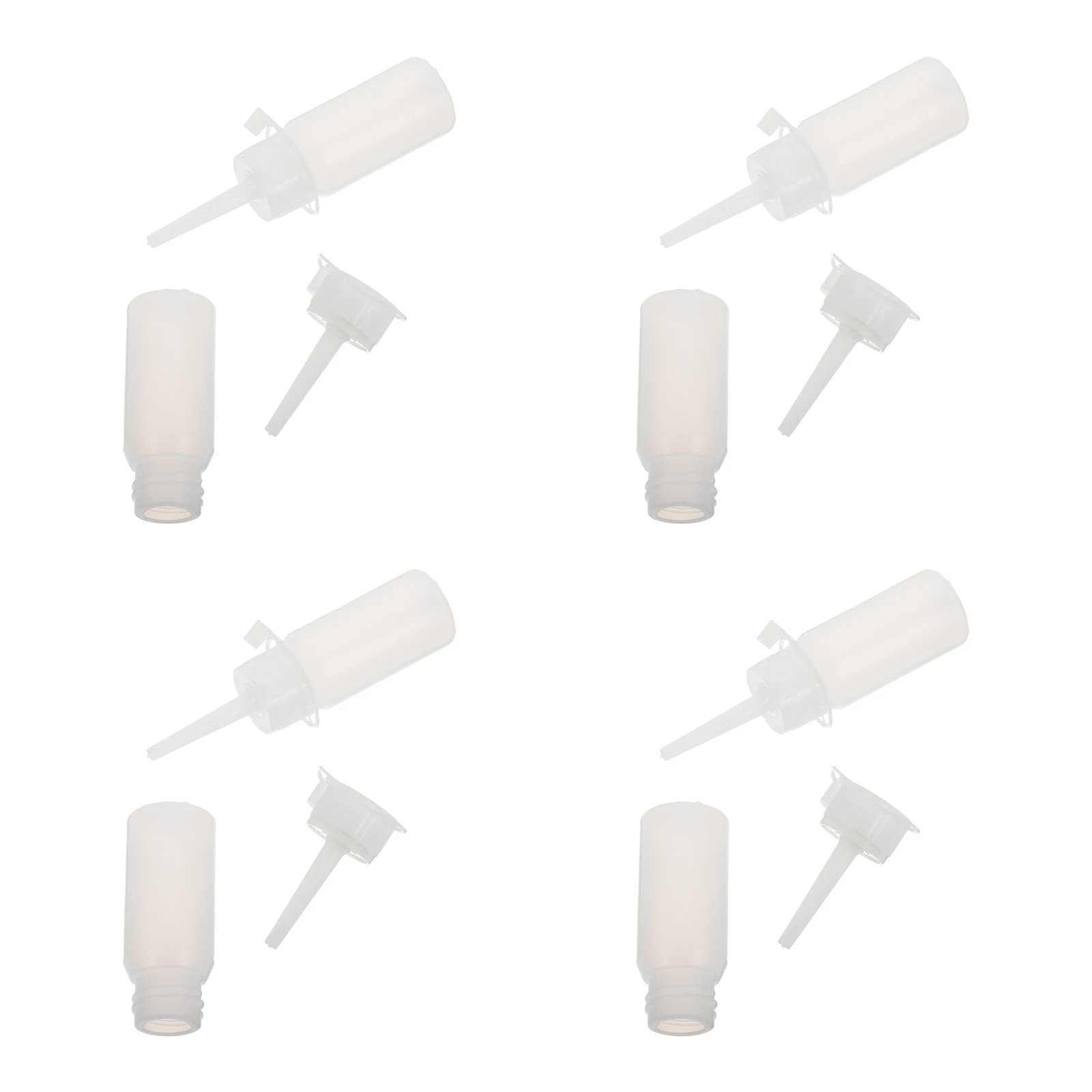 

30 pcs Glue Bottle Needle Tip Applicator Plastic Dropper Squeeze Dispensing Bottle For Ink Oil Paints Liquids Diy Crafts Repair