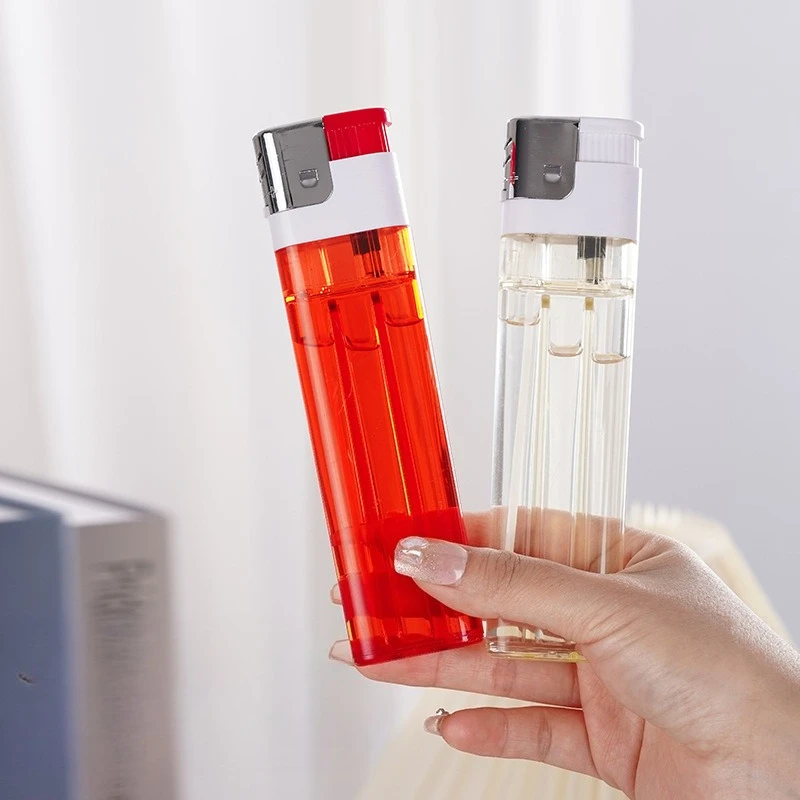 Big Mac Oversized Butane Gas Fuel Lighter Large Capacity Personality Creative Extended Torch Cigarette Lighter Men Gadget Gifts