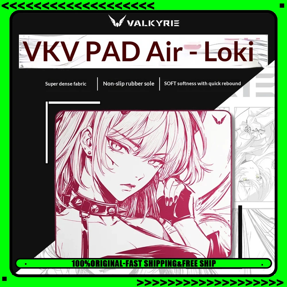 VALKYRIE VK V PAD AIR Mouse Pad Neutral Control Mousepad Be Non-Slip Soft Rubber Base Moisture Proof For PC Accessories Gifts