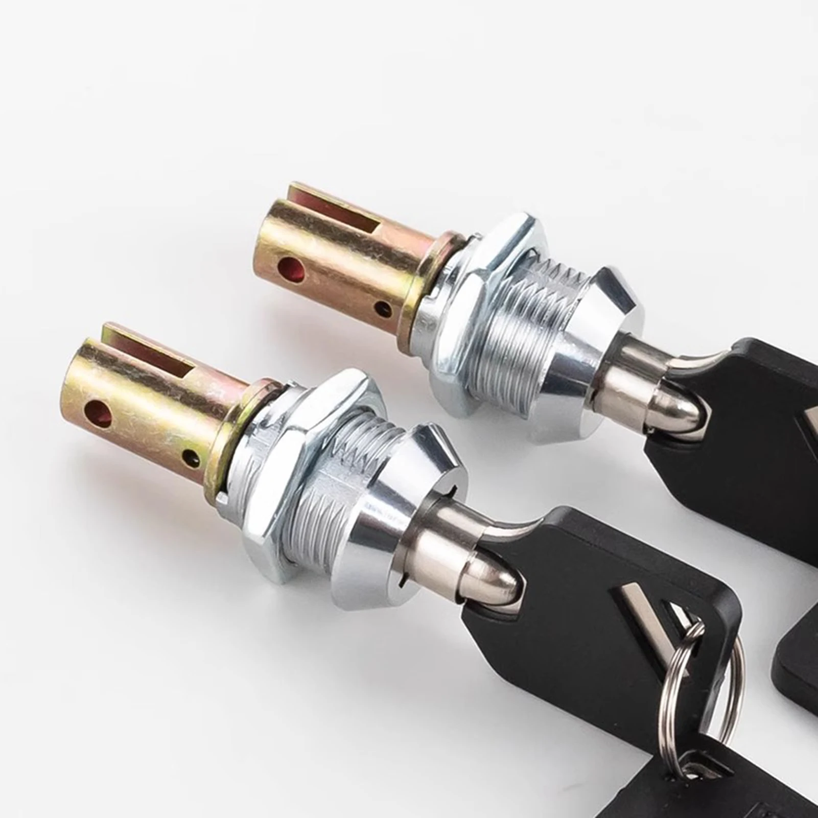 Office Drawer Lock with Keys Iron Cabinet Insert Linkage Drawer Lock for Home Mailbox Gym Locker
