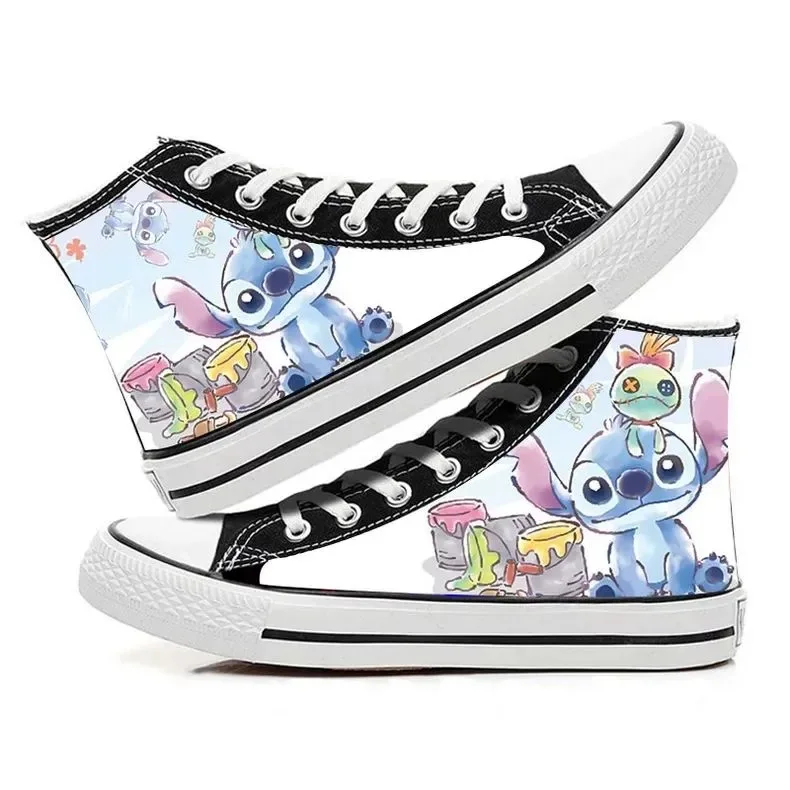 

Disney women cartoon Stitch Casual Canvas shoes schoolgirl shoes