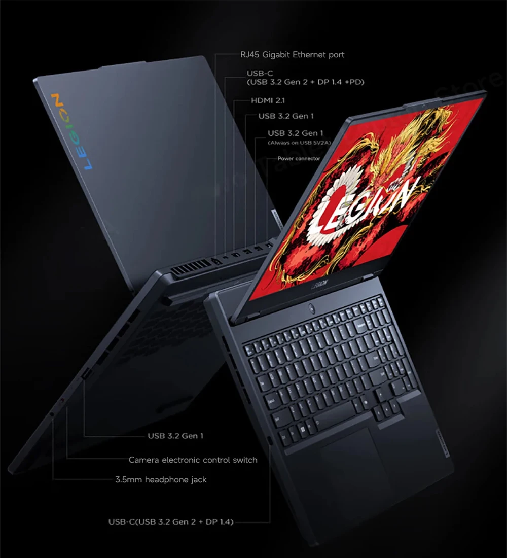Lenovo LEGION R7000 2024 E-Sport R7 8745H 8 النوى 16 خيط RTX4060 1920*1080P HD شاشة 15.6 بوصة #6