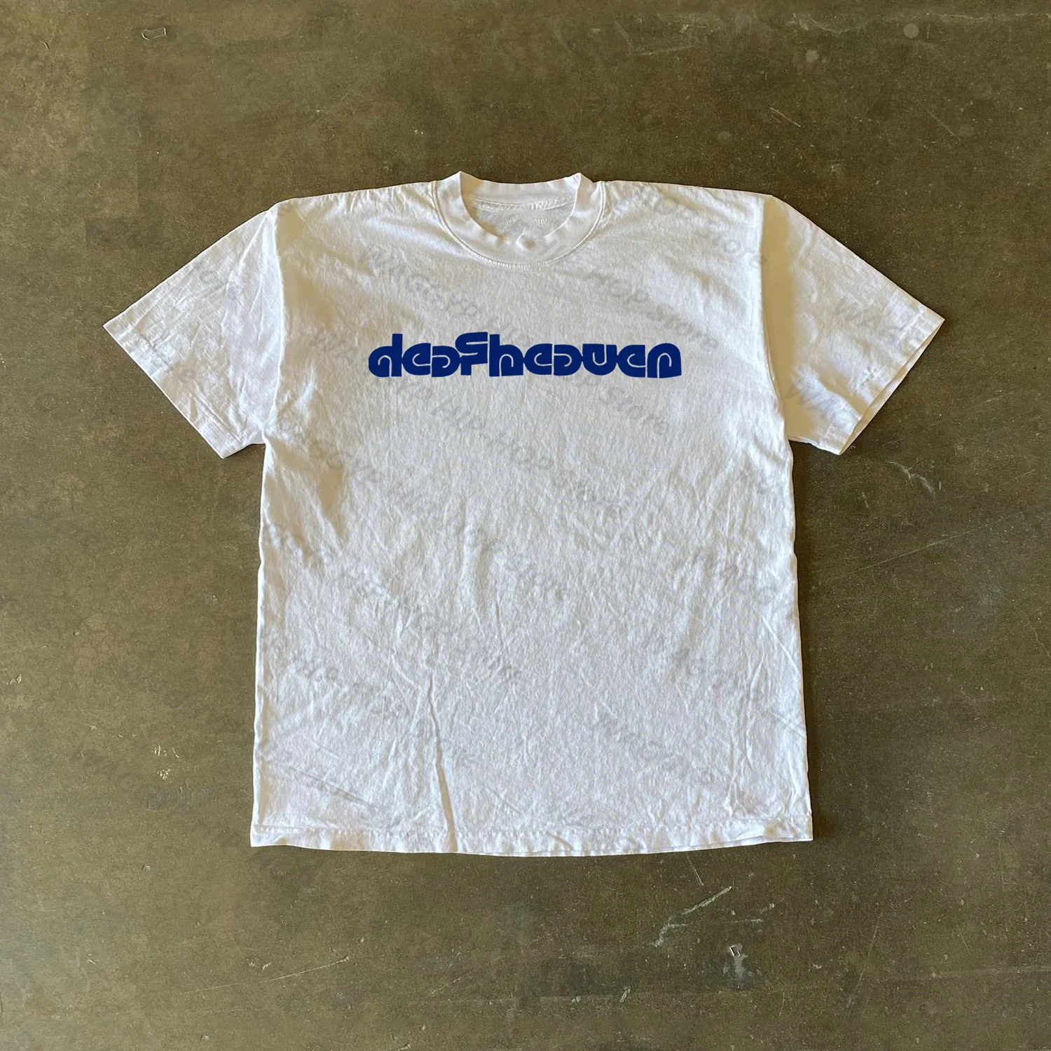 

[XNF Official Store]260 Of Grams Heavy Cotton! 3D Phantom Ring Array Oversize T-shirt Hip-Hop Men's Women's Short-Sleeved Tops