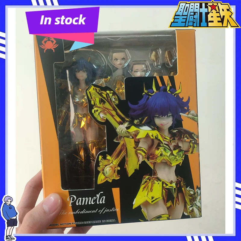 

Горячие отличные игрушки/GT Saint Seiya Myth Cloth EX Cancer Pamela Holy Contract Женский Зодиак Рыцари экшн-фигурки Модель