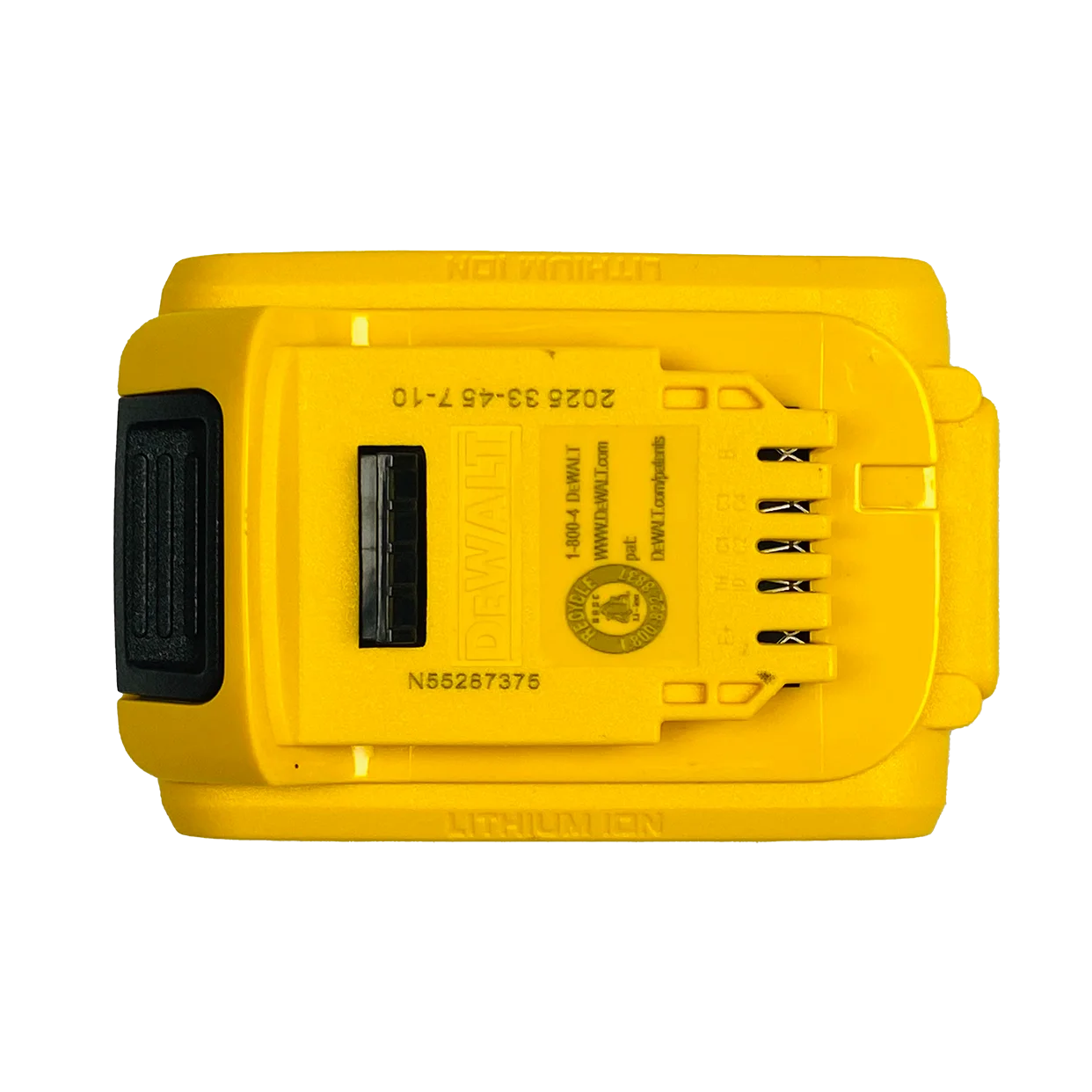 لبطارية ديوالت 20 فولت ماكس XR 5Ah DCB205 ليثيوم أيون قابلة لإعادة الشحن لاستبدال أدوات الطاقة اللاسلكية أداة كهربائية محمولة