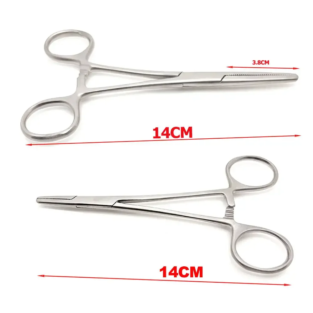 

High Quality Needle Holder Hemostatic Clamp Forceps Suture Tool Surgical Pean Artery Forceps Straight Pliers Tool