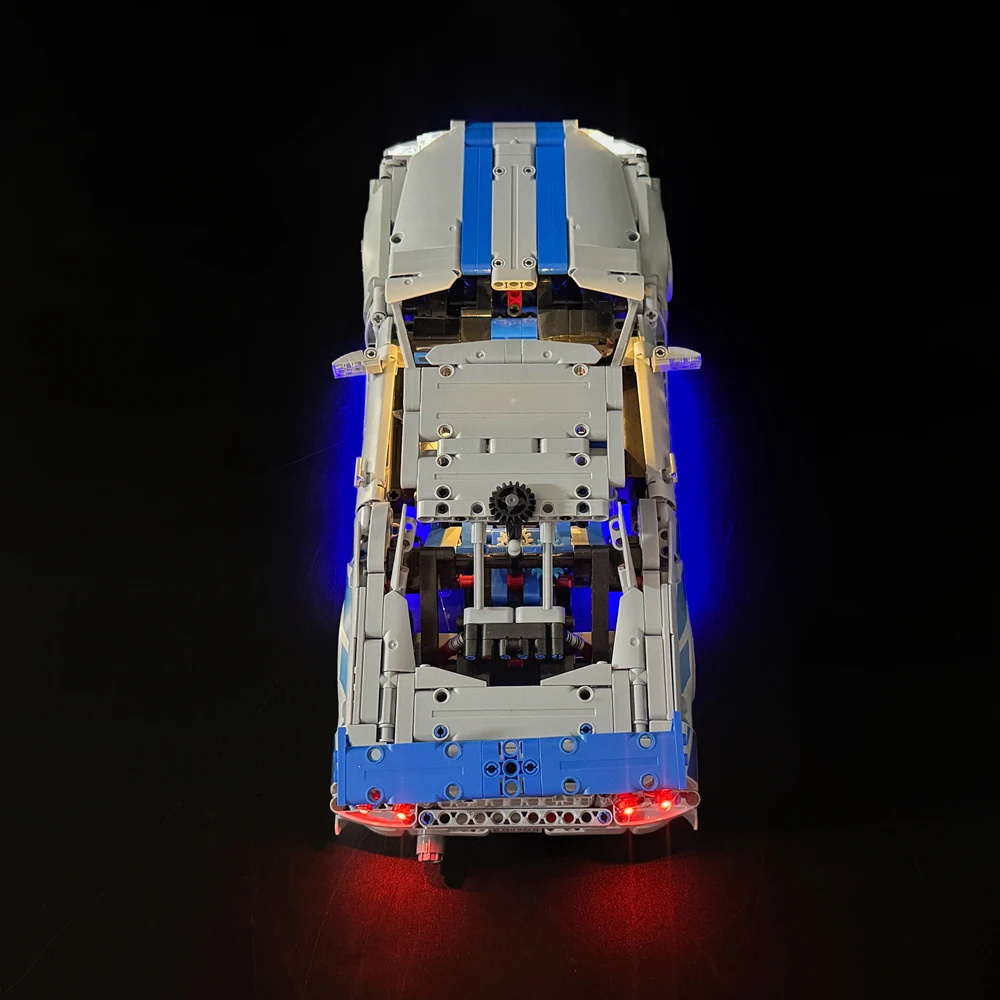 BYB LED Light Kit For LEGO 42210 2 Fast 2 Furious Nissan Skyline GT-R (R34) Car Remote Control (Not Include Model) view 4