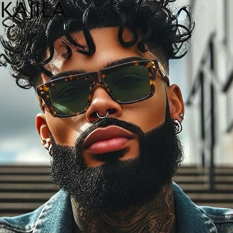 

Vintage Square Punk Sunglasses Men 2026 Luxury Brand Classic Outdoor Driving Sun Glasses For Male Retro Steampunk Shades UV400