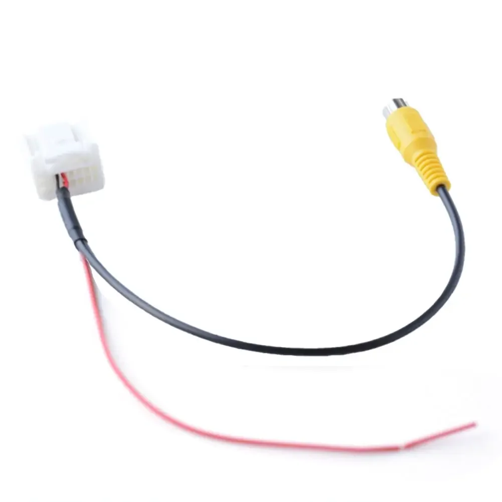 Car Accessories Video Input Cable Car Backup Camera Installation 20cm 20cm Length Non-Deformable Material Voltage 12V