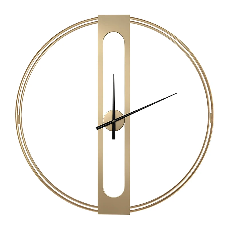 

Simple And Modern Decoration Home Clock Wall Hanging Nordic Light Luxury Art Wall Watch Fashion Creative Living Room Wall Clock