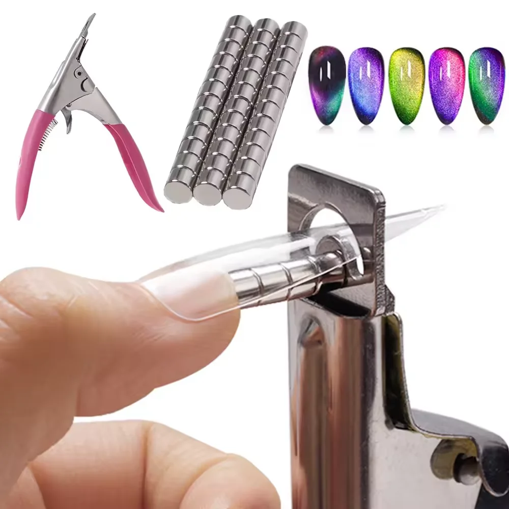 Professional Fake Nail Cutter Nail Cipper Tips Cutter Acrylic Fake Nail Edge Trimmer Stainless Steel Nail Manicure Tools