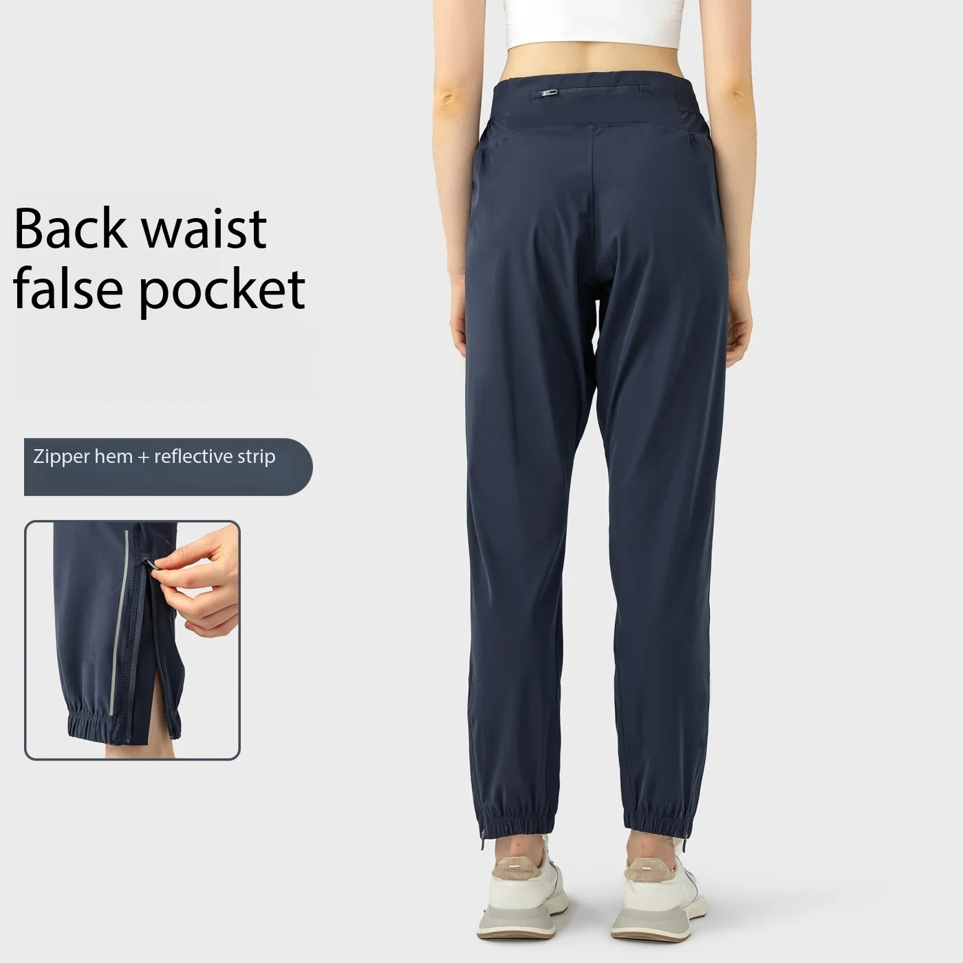 Lemon High Elasticity Straight Leg Pants Bare Sensation Loose Casual Yoga Long Pants Women's Sport Slimming Leg Shape Correction