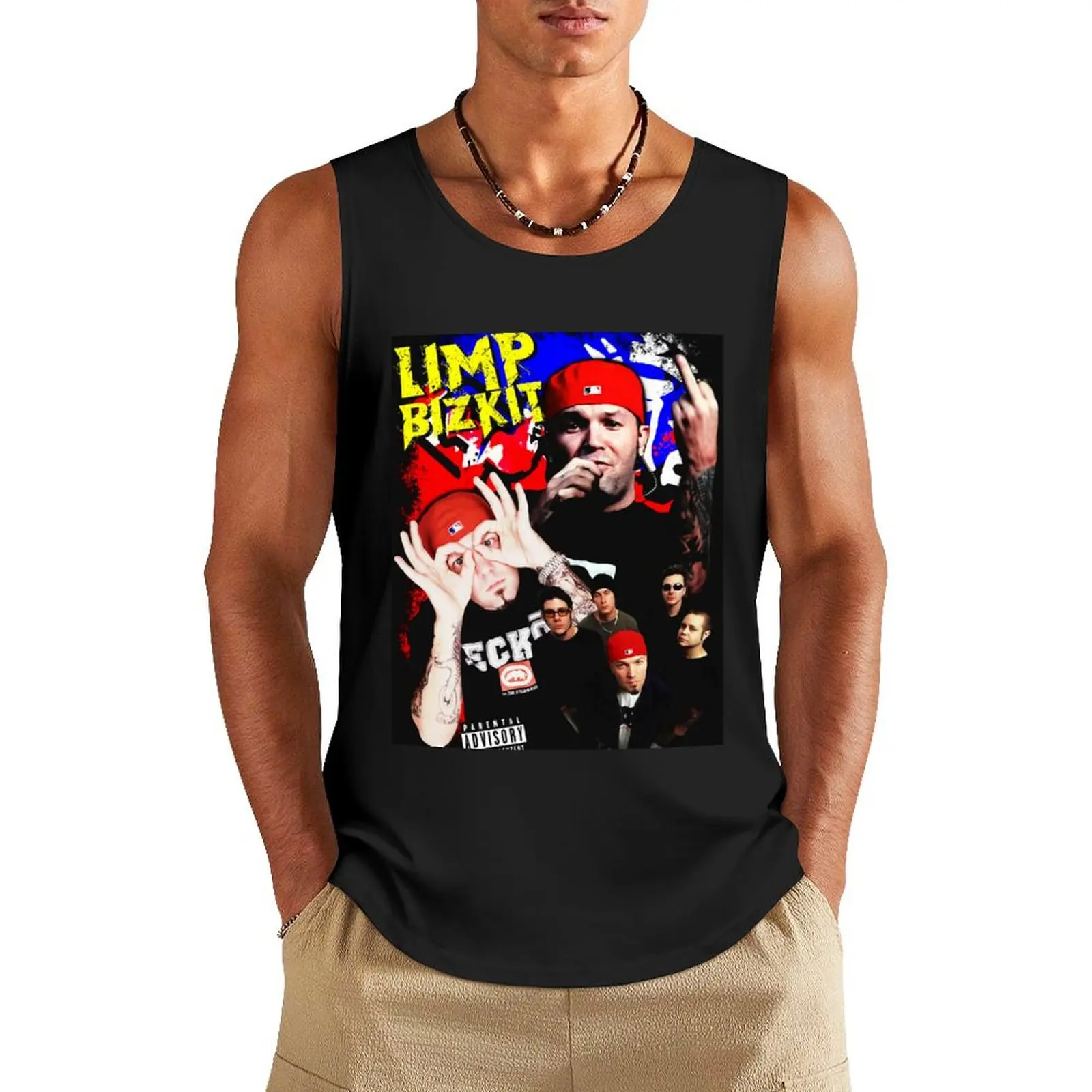 

Limp Bizkit Tank Top gym shirt man sleeveless tshirts for men