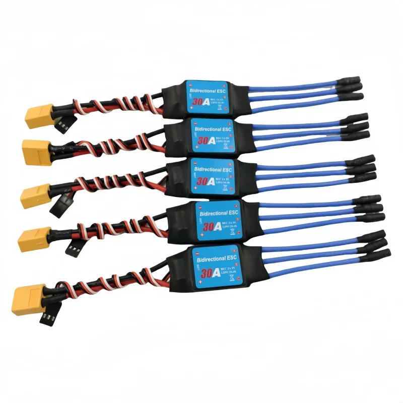 Bidirektionaler 30A/40A/50A bidirektionaler bürstenloser Regler für ferngesteuerten pneumatischen Unterwasserpropeller für Autos – Detail 11