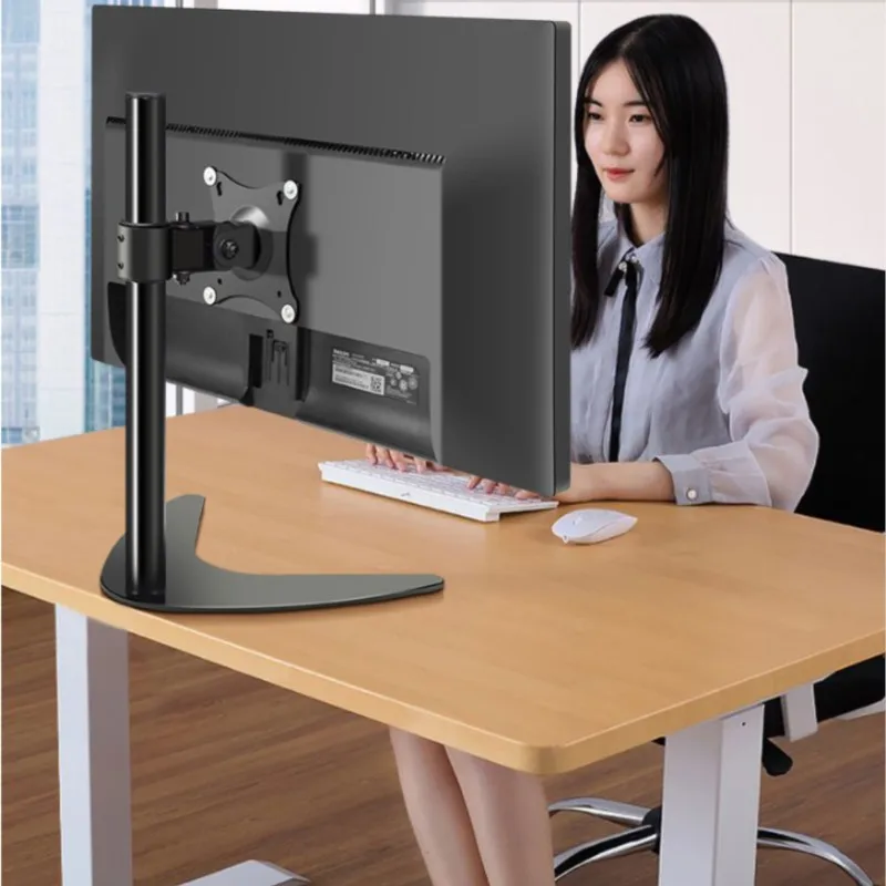 Imagem -05 - Altura Universal Display Stand para Computador Desktop sem Perfuração de Tela Vertical Base Rotativa Venda Quente 3c 1427 Polegadas