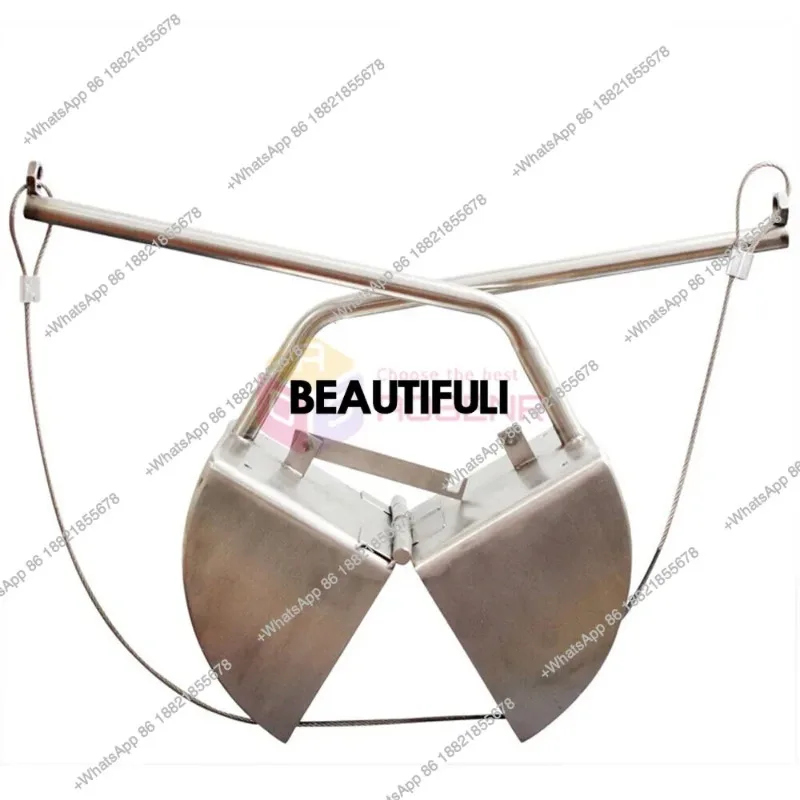 Stainless Steel Mud Collector Van Mud Dredge Lake Bottom Sludge Sediment Grab Sampler Grabber