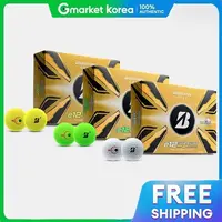 Bridgestone | Bộ sưu tập bóng golf 2025 e12 Contact B Straight dành cho cả nam và nữ 3 màu 3 lớp 12 quả.