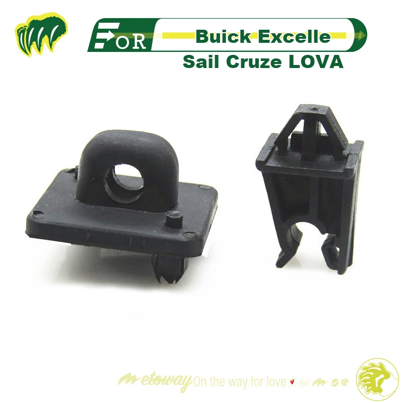 

2pcs Clips For Buick Excelle Sail Cruze LOVA Front Hood Support Rod Clips Fixing Base Hood Bracket Clips