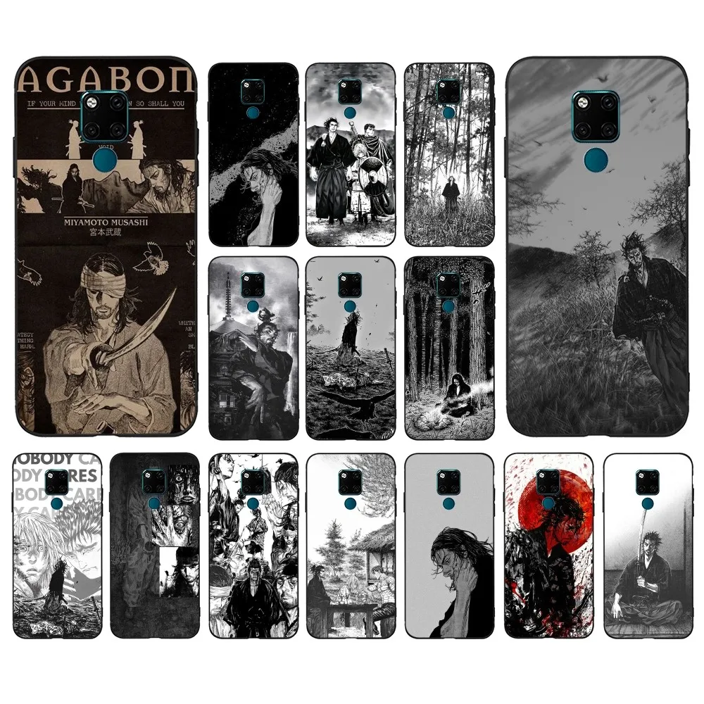 Vagabond Miyamoto Phone Case For Huawei Mate 10 20 30 40 50 lite pro Nova 3 3i 5 6 SE 7 pro 7SE