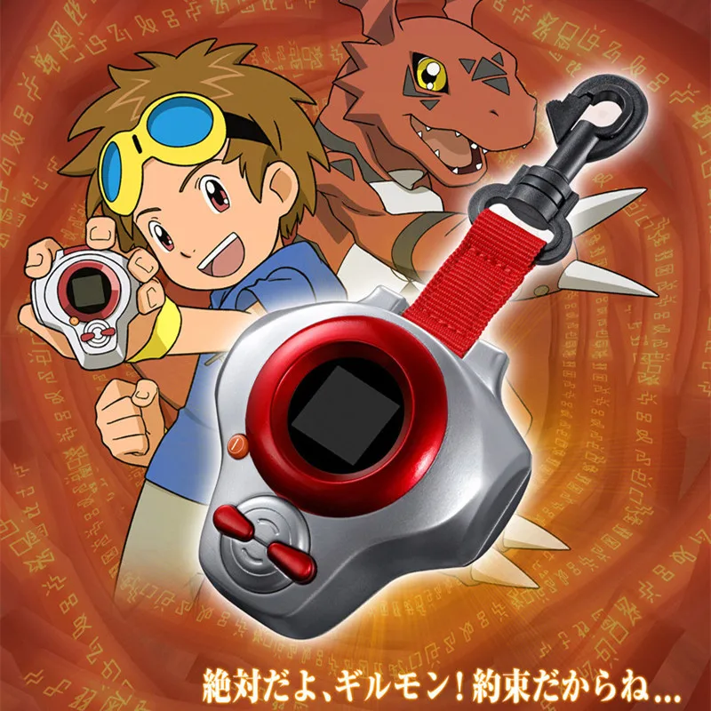 Bandai-máquina de juego Original Namco Digimon Tamers, juguete electrónico, selección súper completa, animación Guilmon Terriermon Tamagotchi
