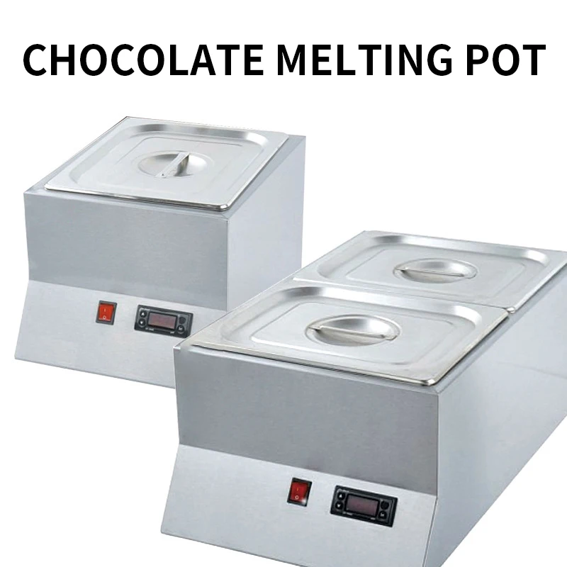 

Commercial Chocolate Melting Machine Stainless Steel Electric Chocolate Melting Furnace Single Cylinder Chocolate Melting Pot