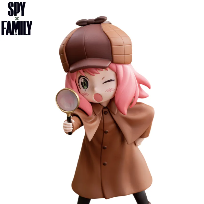 SpyxFamily Figure Detective Suit Aniya Model Car Desktop Ornament For girls Gifts