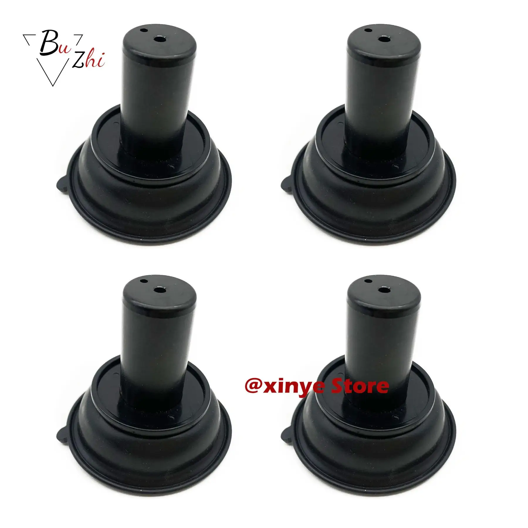 4pcs Carburetor  Plunger diaphragm for SCR100T-B  SCR100T-H  SCR100T-F  SCR100T-A WY100T spacy100 PD20J