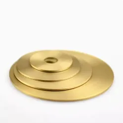 M10 Brass circular plate copper circular decorative gasket Nordic pendant light decorative circle lighting hardware accessories
