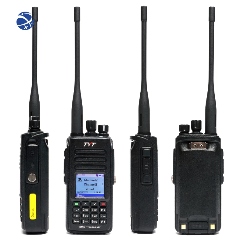 

TYT MD-UV390 GPS DMR 5 Вт IP67 водонепроницаемая Двухдиапазонная цифровая рация с кабелем программирования