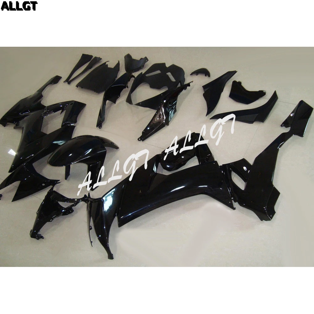 

Fairing Kit Bodywork Gloss Black drilled for KAWASAKI Ninja ZX10R 2008 2009 2010