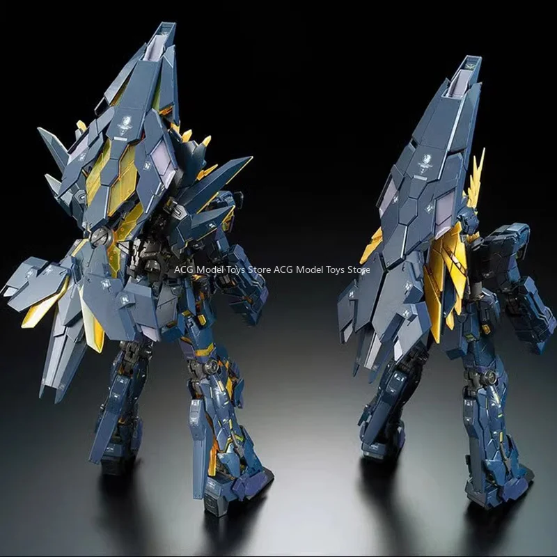 Bandai Rg Unicorn Gundam 02 Banshee Norn 1/144 14Cm Anime Origineel Actiefiguurmodel Assembleren Speelgoed Geschenkcollectie