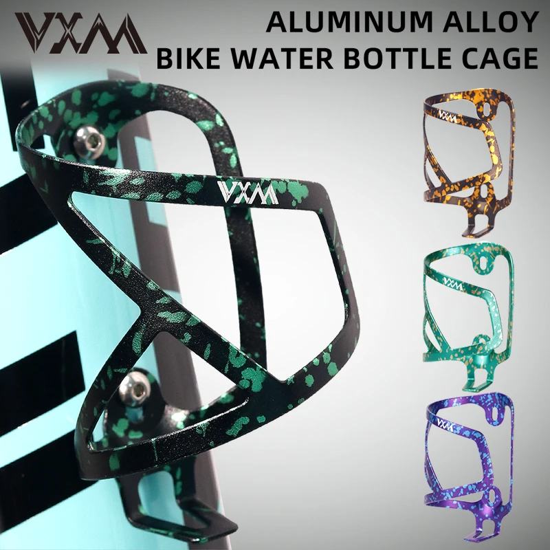 Soporte ligero para botella de bicicleta VXM, aleación de aluminio, ánodo para bicicleta, soporte para botella de agua para bicicleta de montaña y carretera, soporte para hervidor de agua