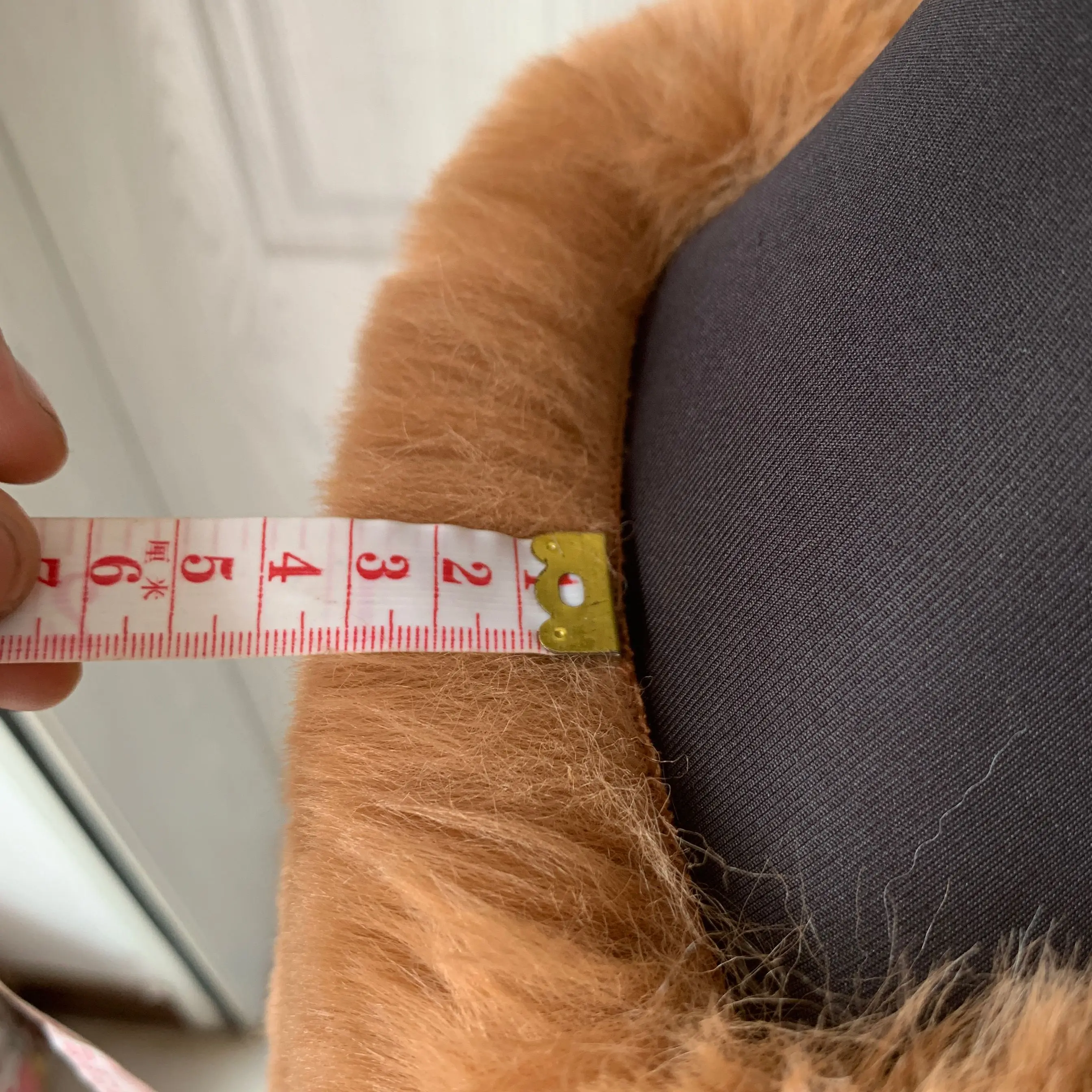 Damen Mode Kunstpelzmantel Super Angesagter Herbst Winter Kurzer Kunstfuchspelz Flauschige Jacke Hochwertig 7XL Damen Pelzmäntel – Detail 31