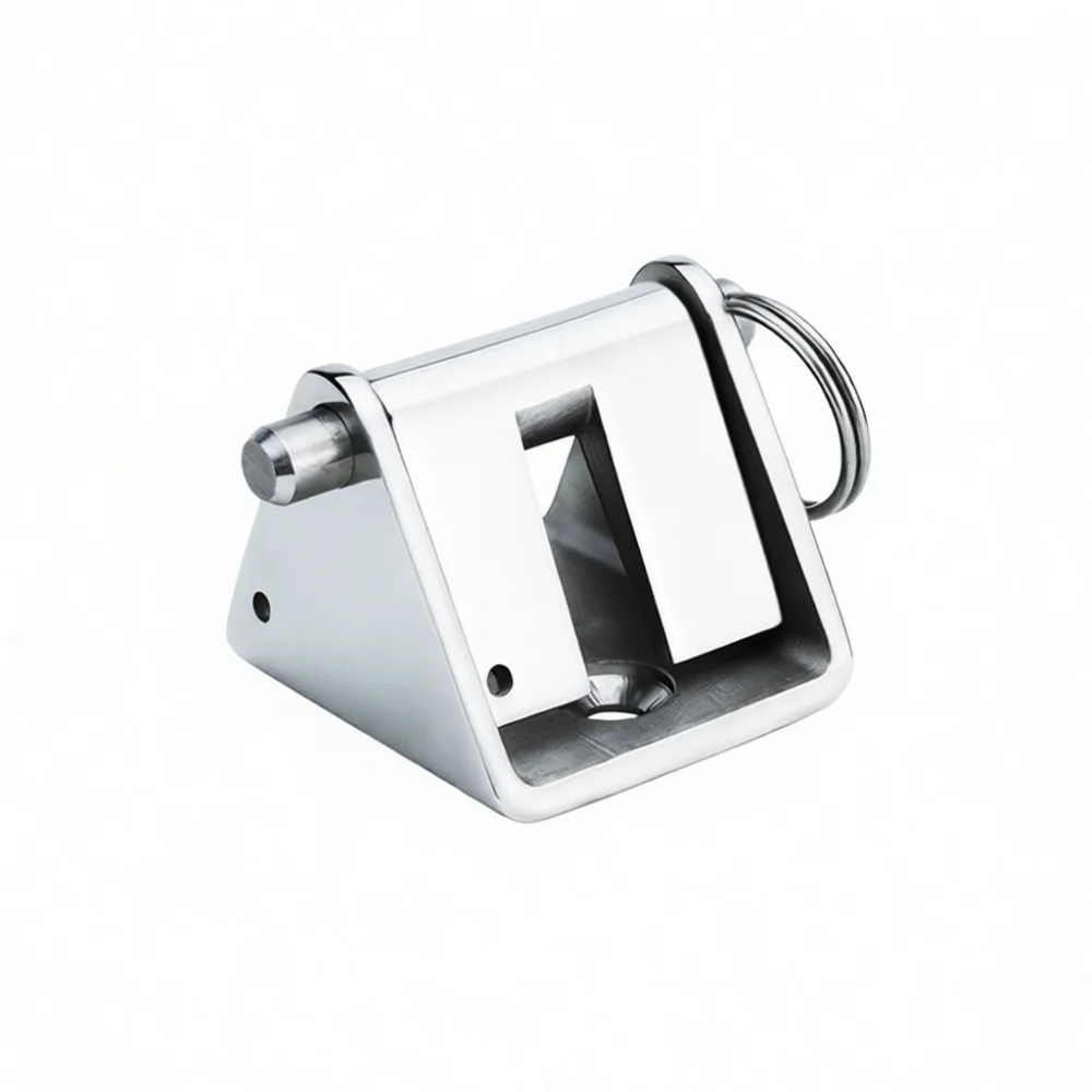 Marine Grade 316 Stainless Steel Chain Stopper For Anchors Boat Yacht Anchor Chain Lock Mountain Shaped Guide Hardware