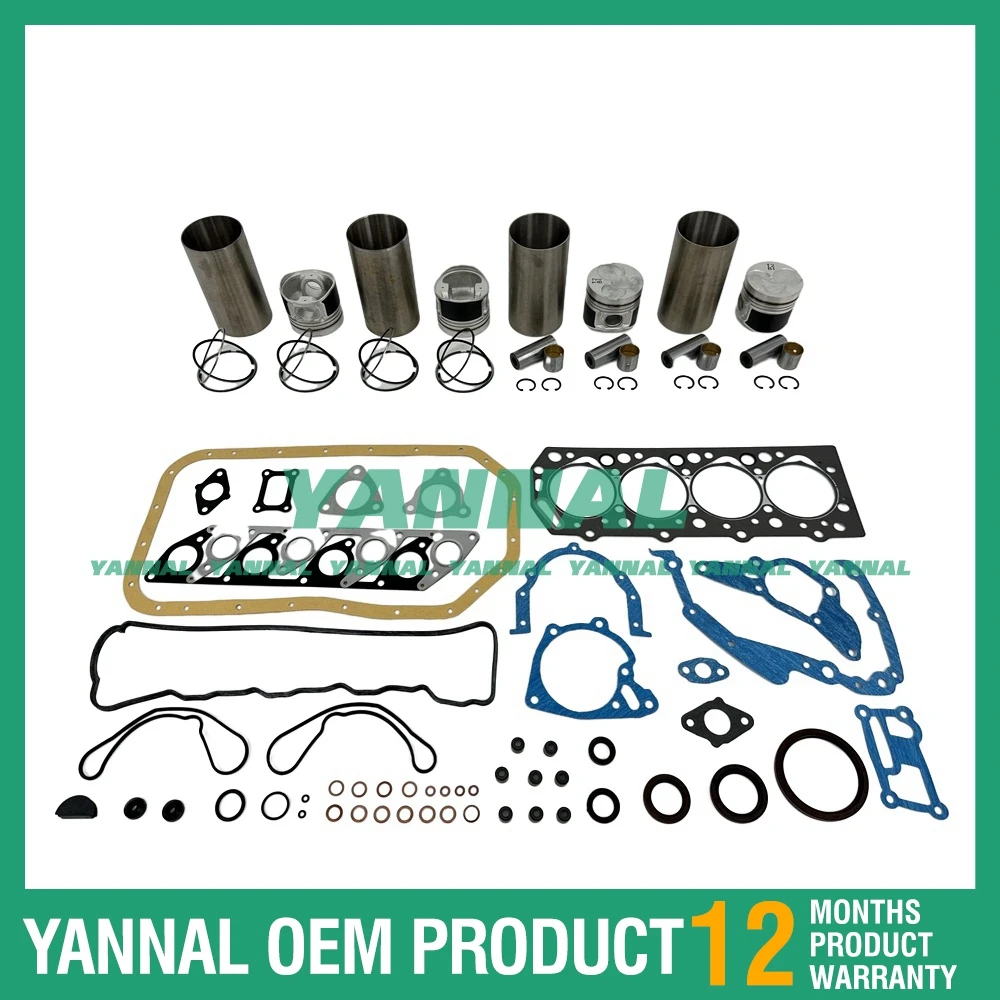 Overhaul Kit With Gasket Set For Hyundai D4BB Engine Parts