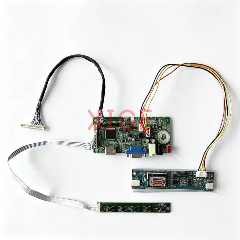 Placa controladora de pantalla LCD compatible con MT200LW01 M200O1 LM200WD1 LTM200KT03, 30 pines LVDS 1600*900 1600x900 VGA+HDMI 2CCFL Kit DIY
