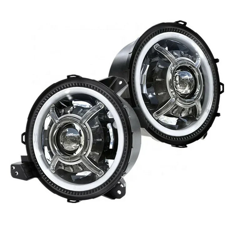 JP16 ODM  Aftermarket 9 Inch LED Headlight with DRL for Wrangler JL Gladiator