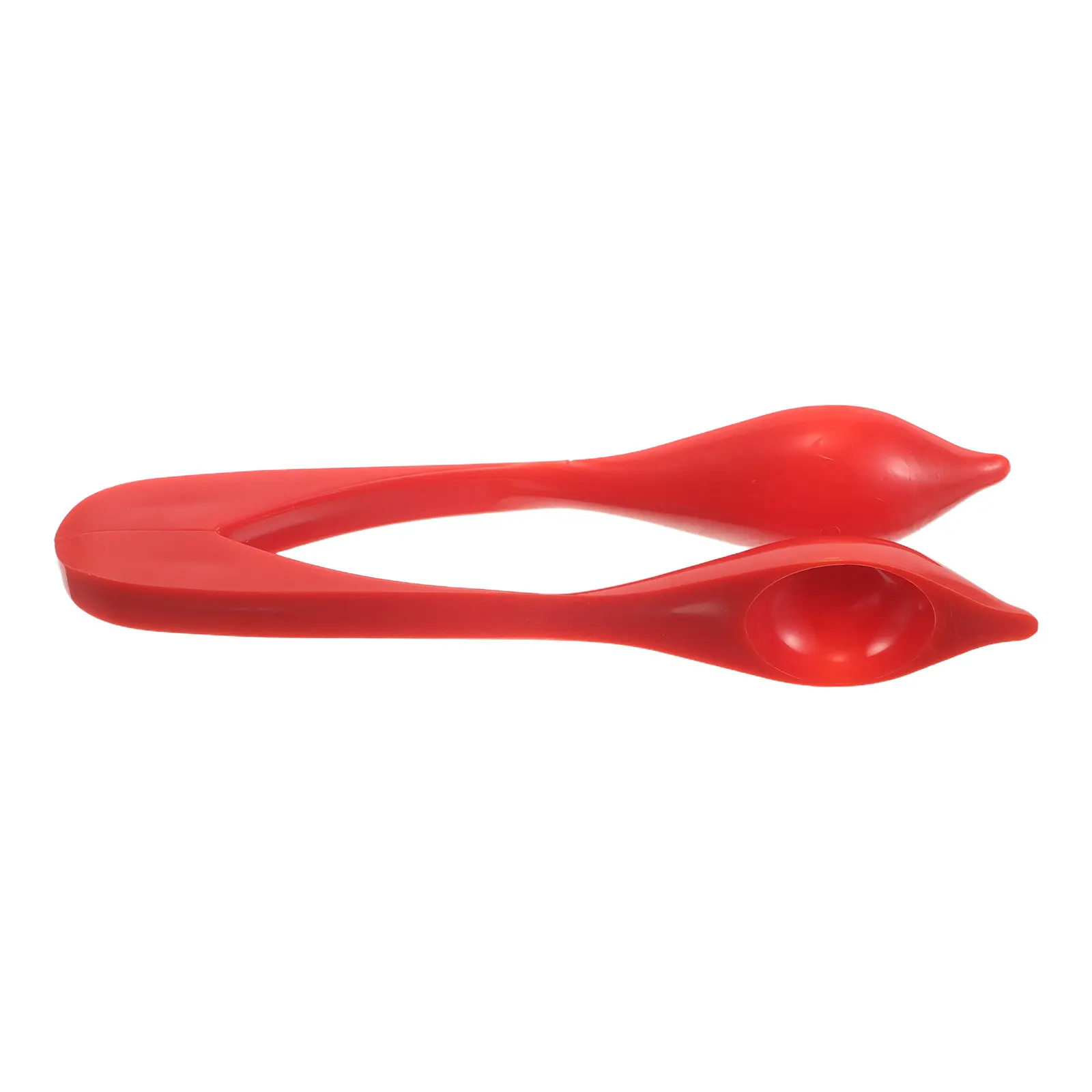 Handheld Percussion Musical Spoon ABS Smooth Edge Preschool Rhythm Instrument Classroom Music Education Party Percussion