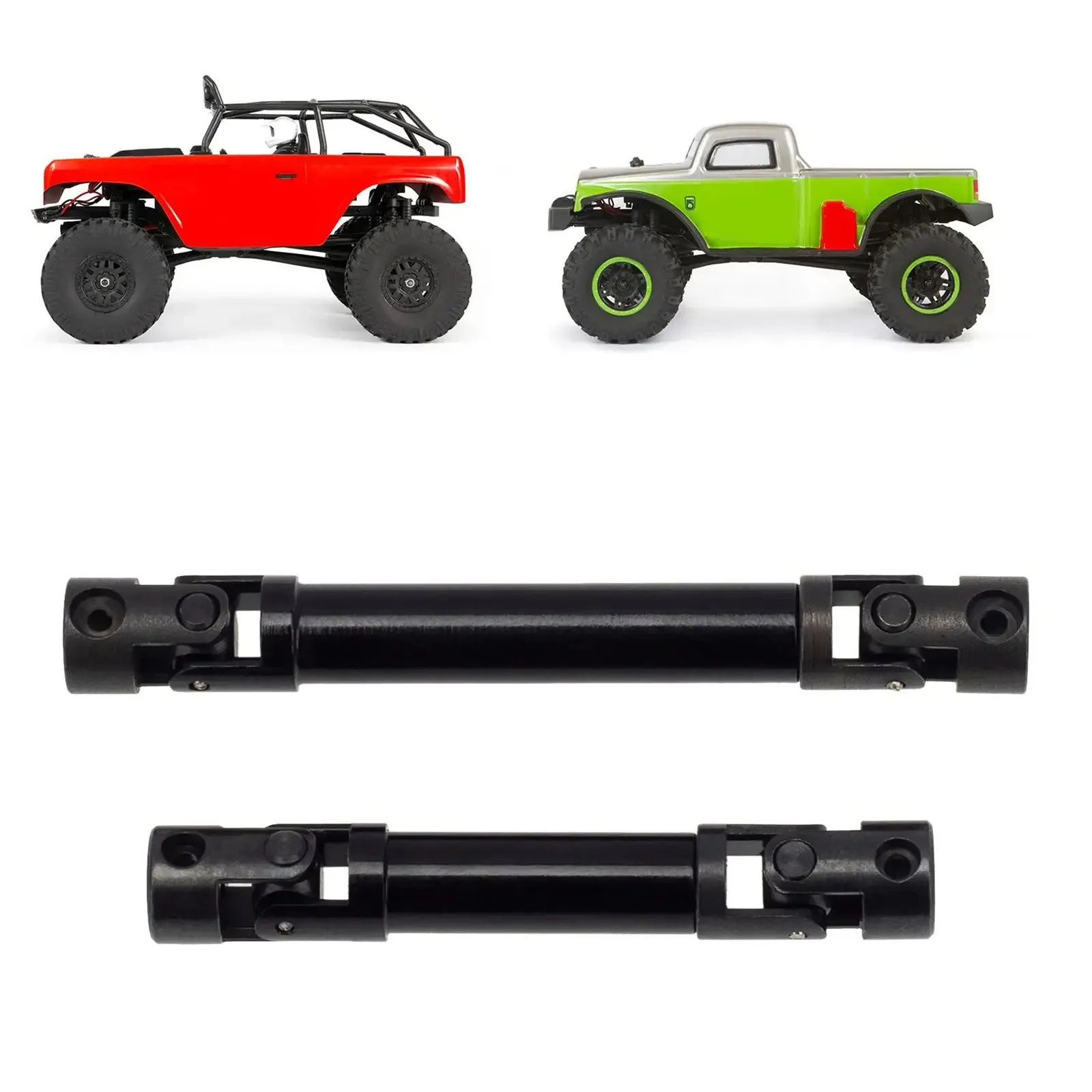 Front and Rear 1/24 Shaft for Axial SCX24 RC Crawler Hobby Model